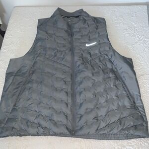 Nike Therma-FIT ADV AeroLoft‎ Repel Down fill Running Vest Jacket FB7542 Mens XL